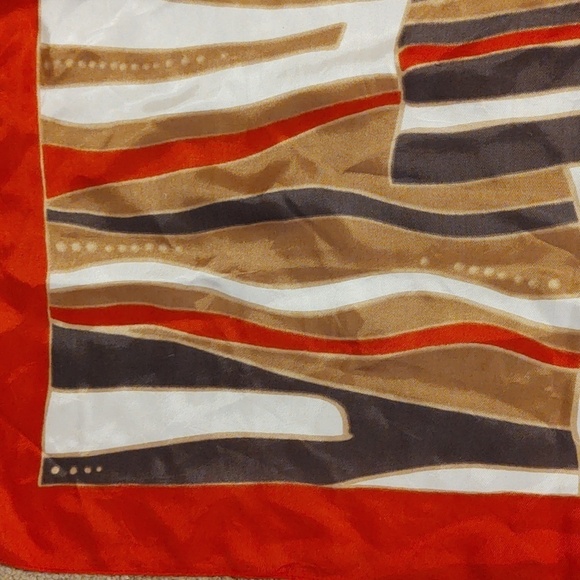 Jaques Piaget Vintage 1960s Scarf made in Italy - Picture 2 of 5